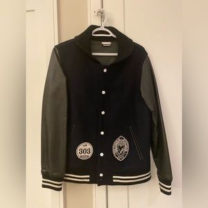 MONOROS London - Logo Varsity Jacket Size Small